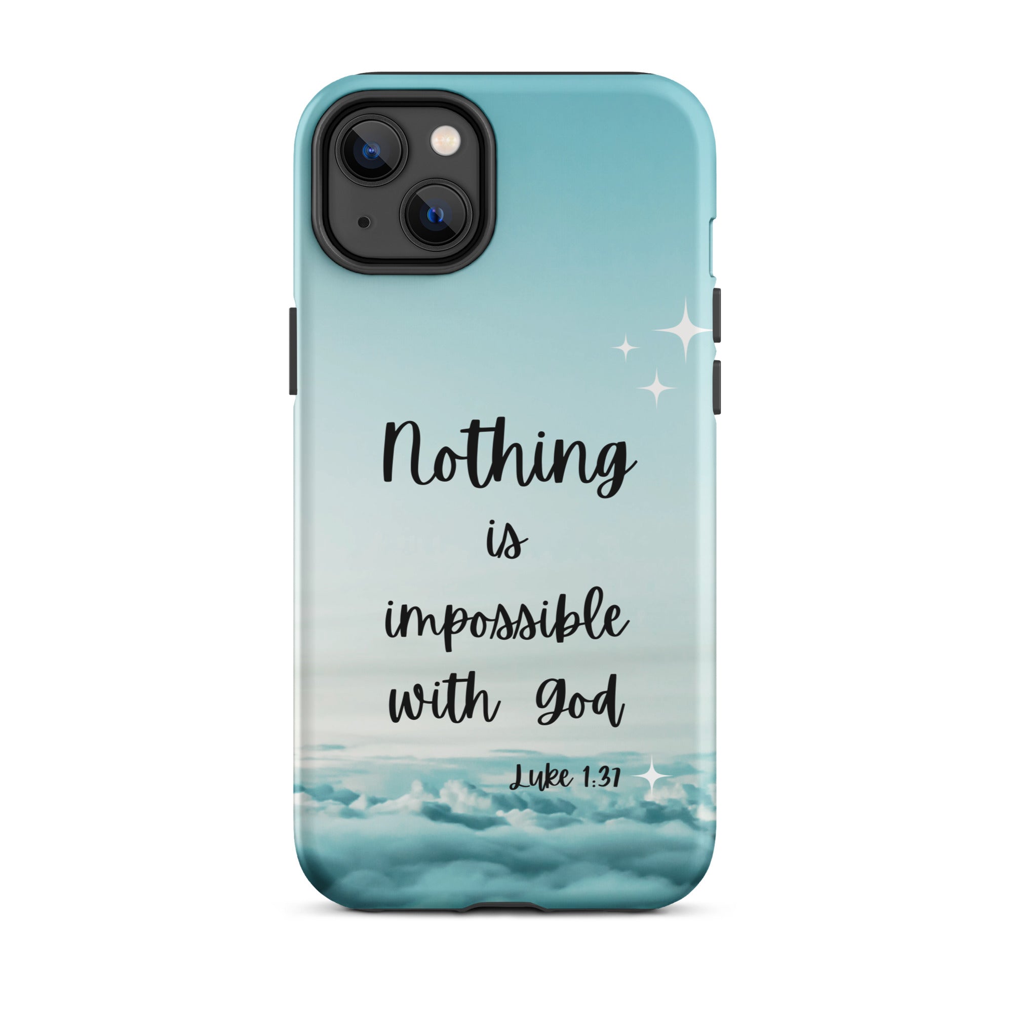 iPhone Case - Luke 1:37