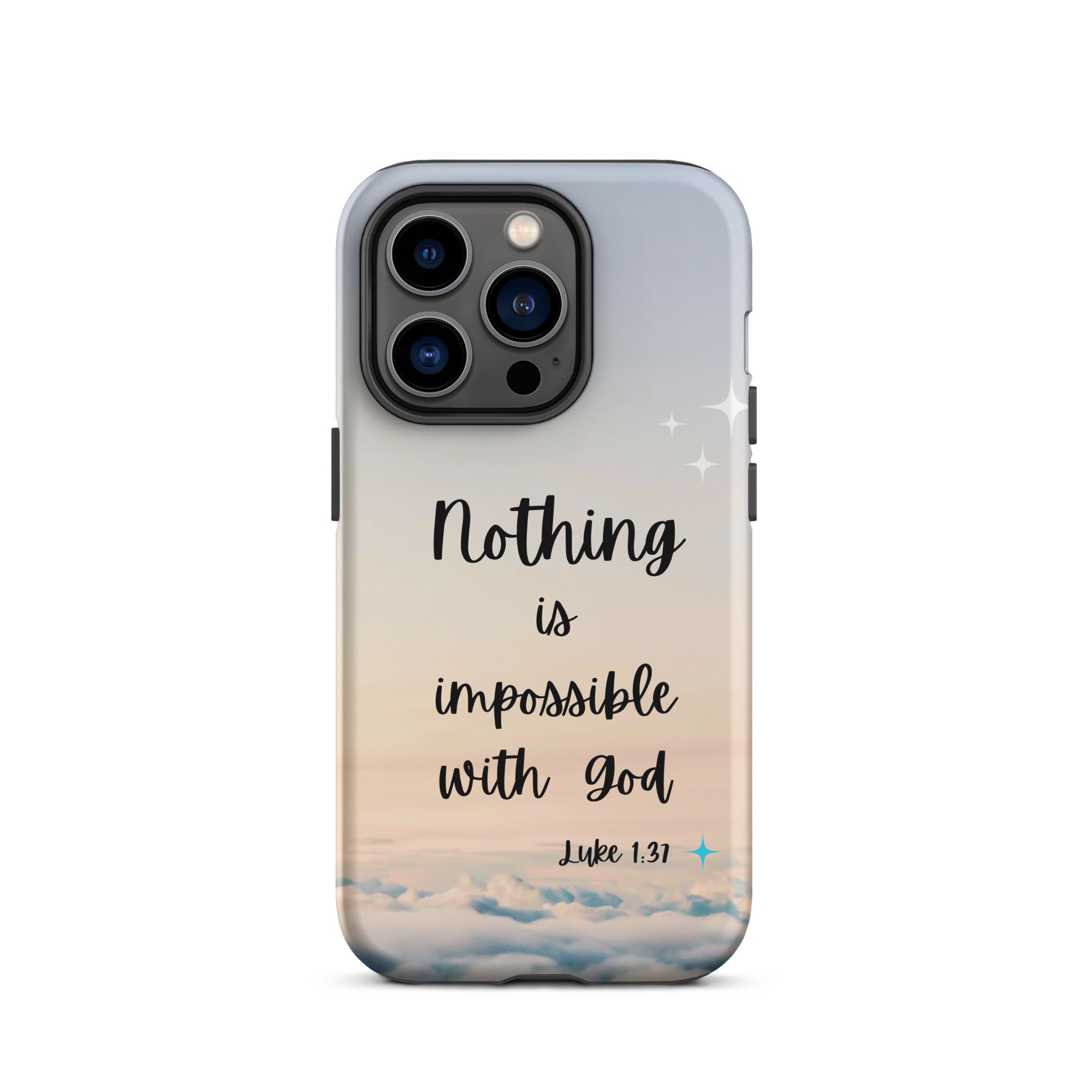 iPhone Case - Luke 1:37