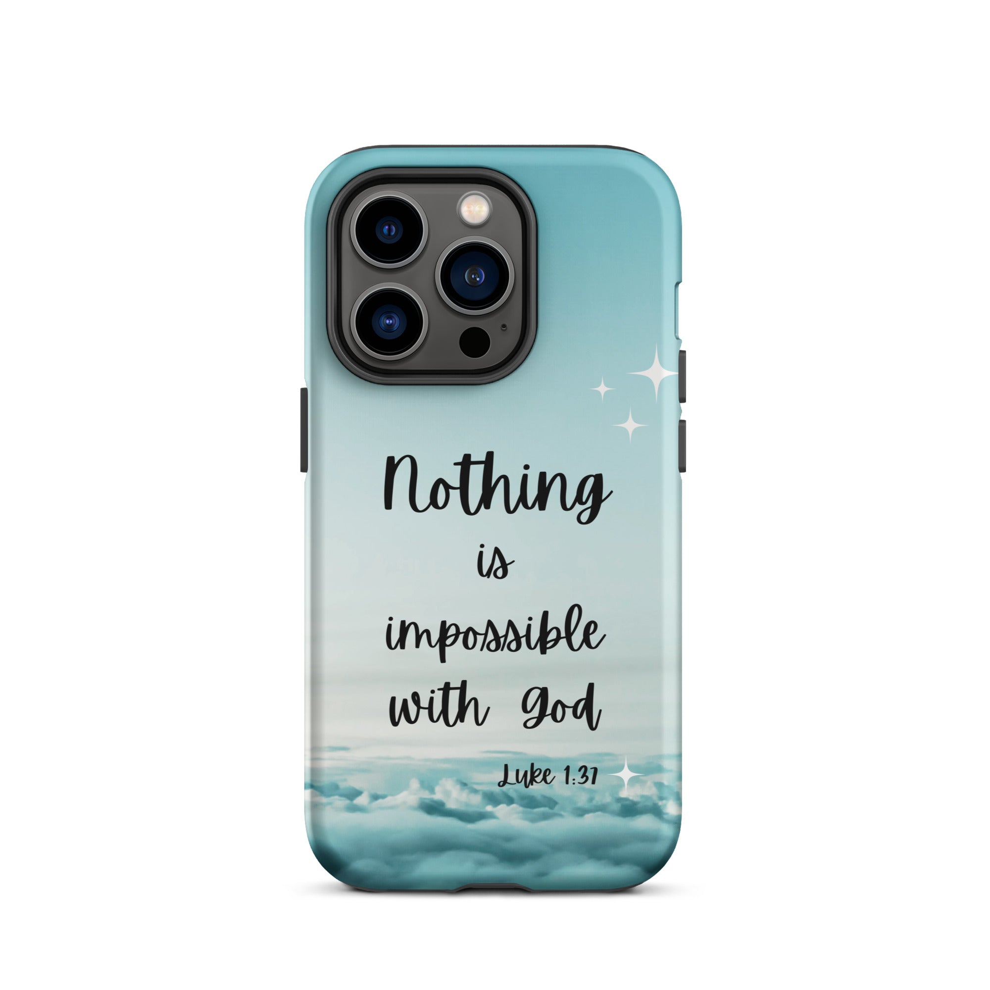 iPhone Case - Luke 1:37