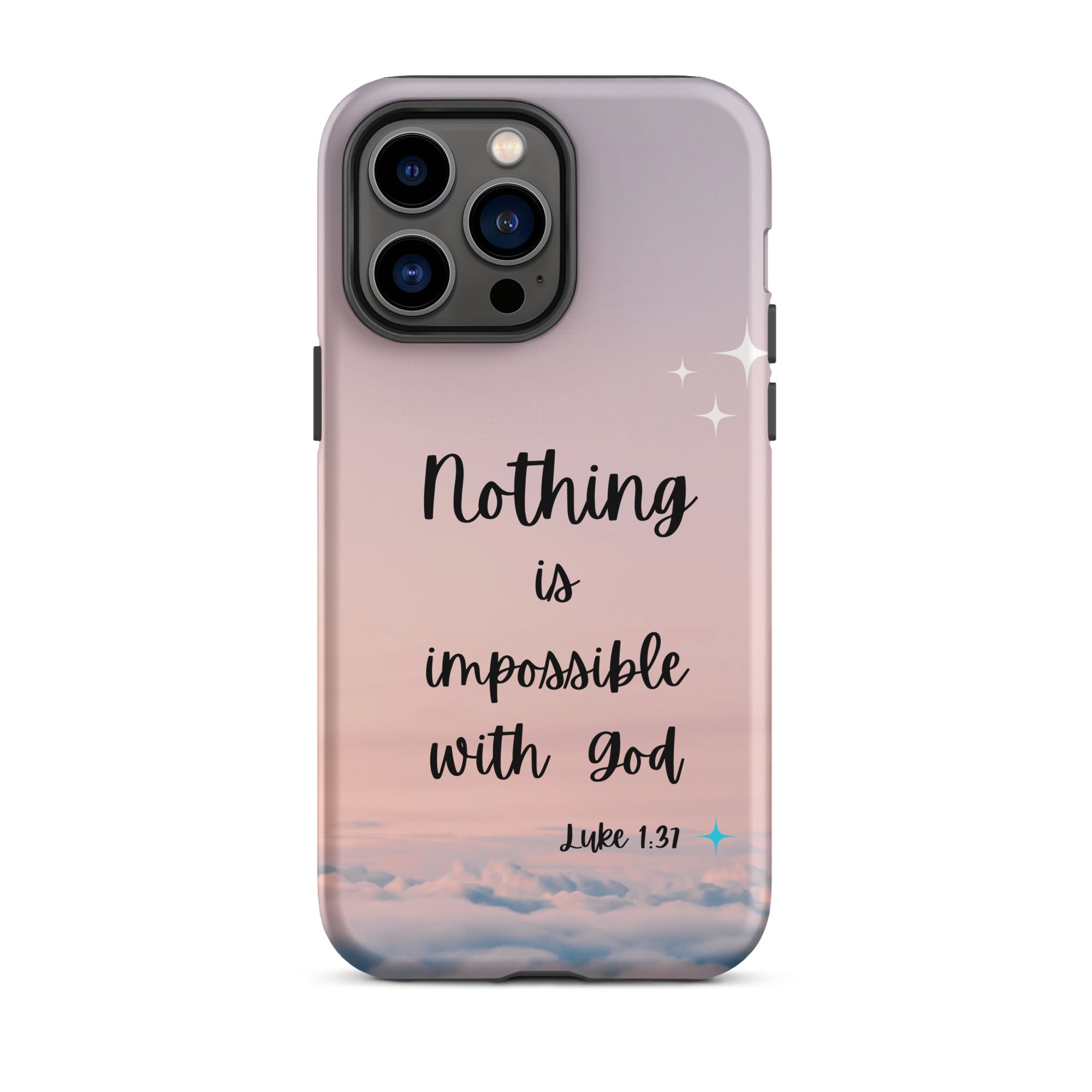 iPhone Case - Luke 1:37