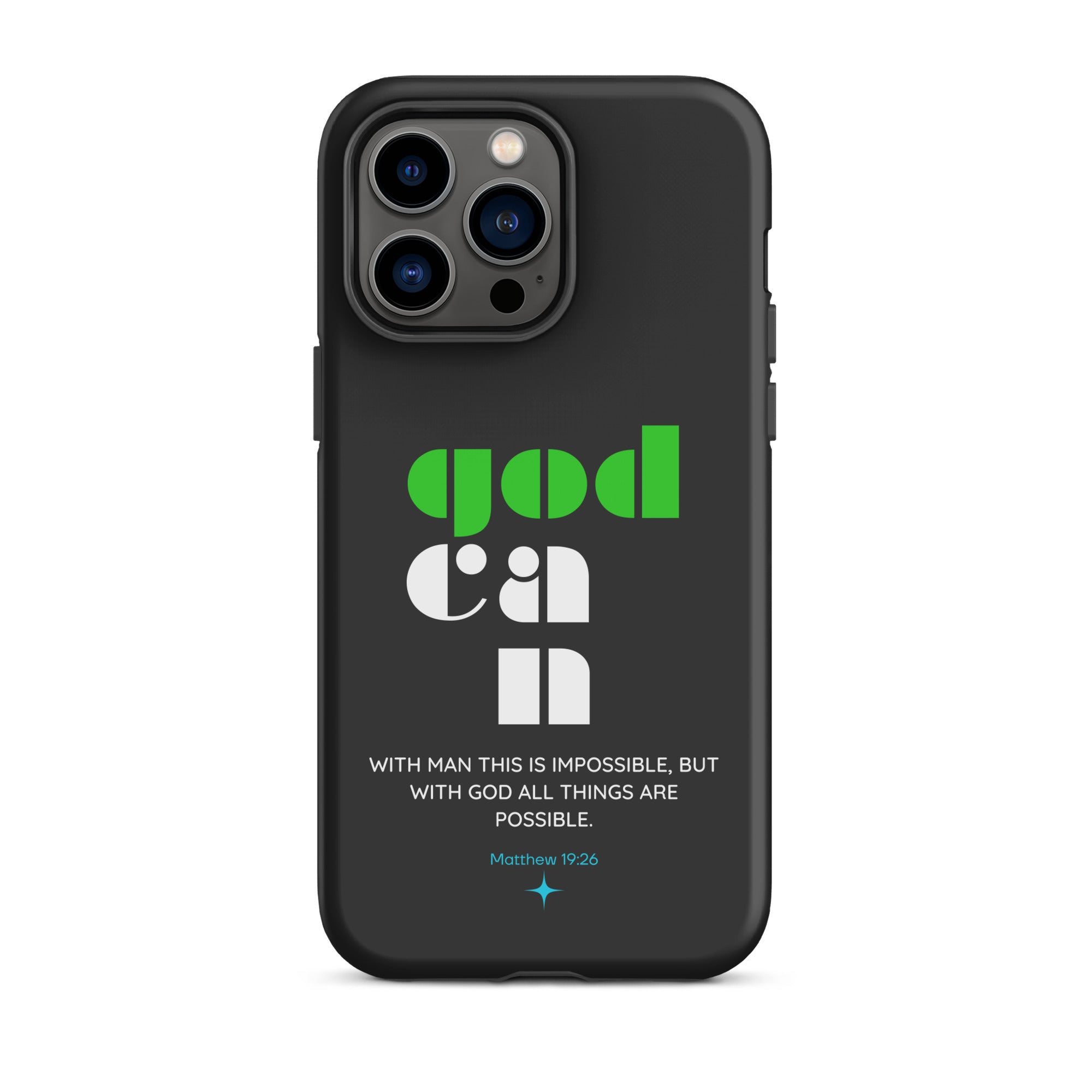 iPhone Case - Matthew 19:26