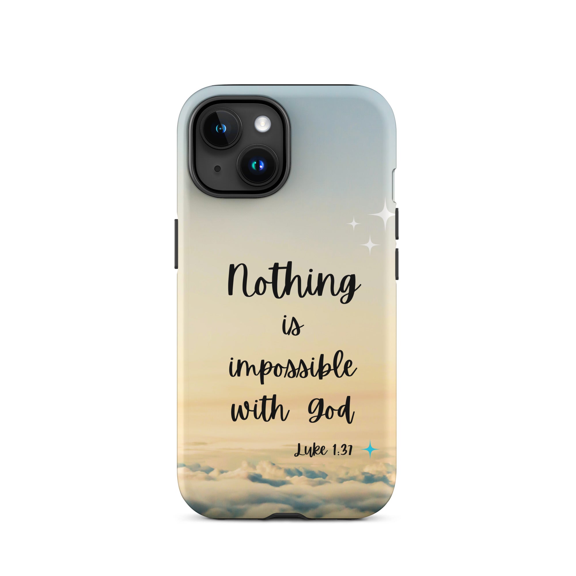 iPhone Case - Luke 1:37