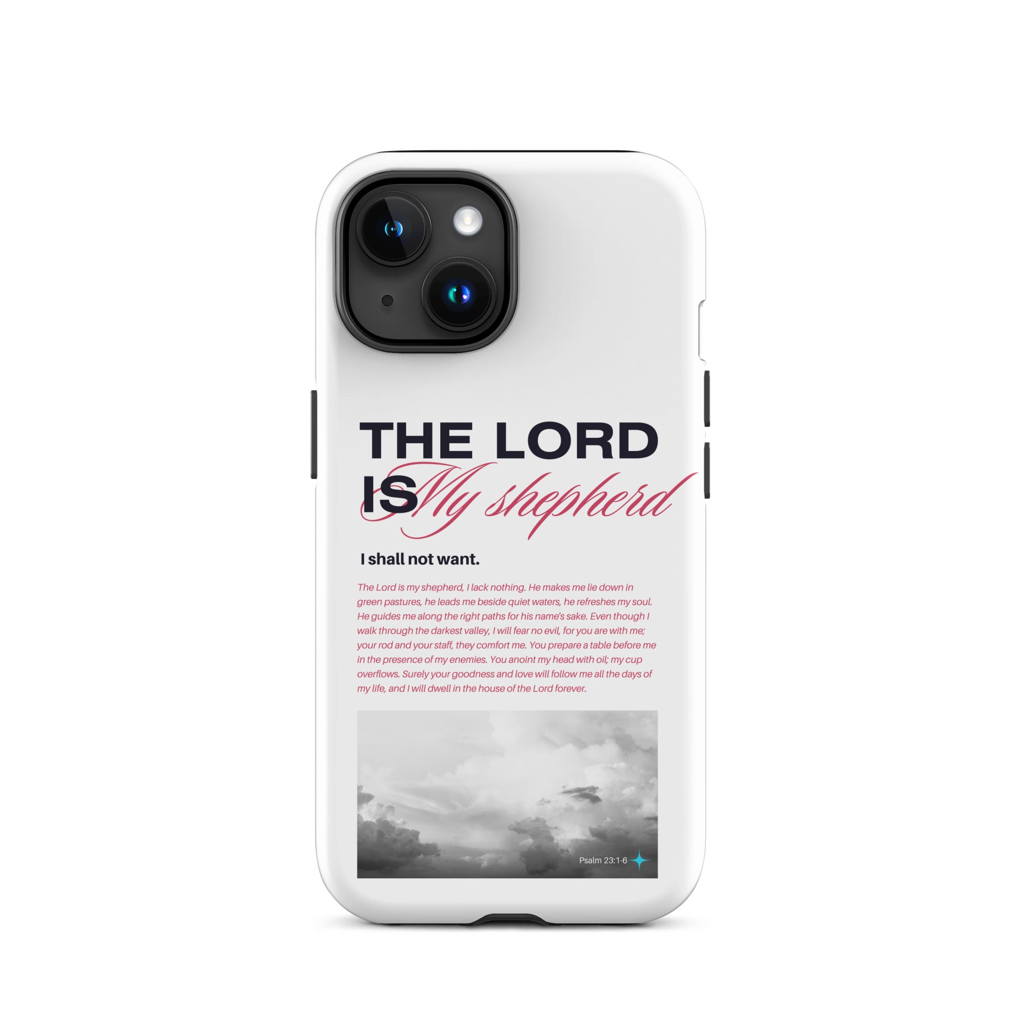 iPhone Case - Psalm 23:1-6