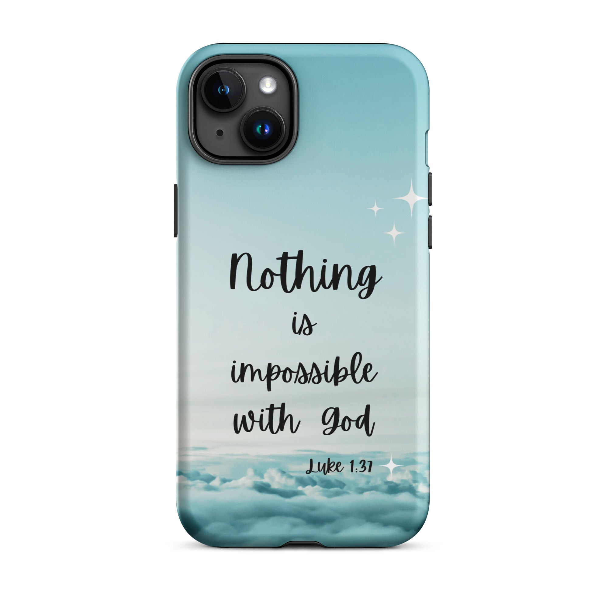 iPhone Case - Luke 1:37