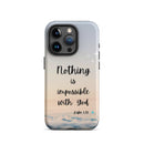 iPhone Case - Luke 1:37