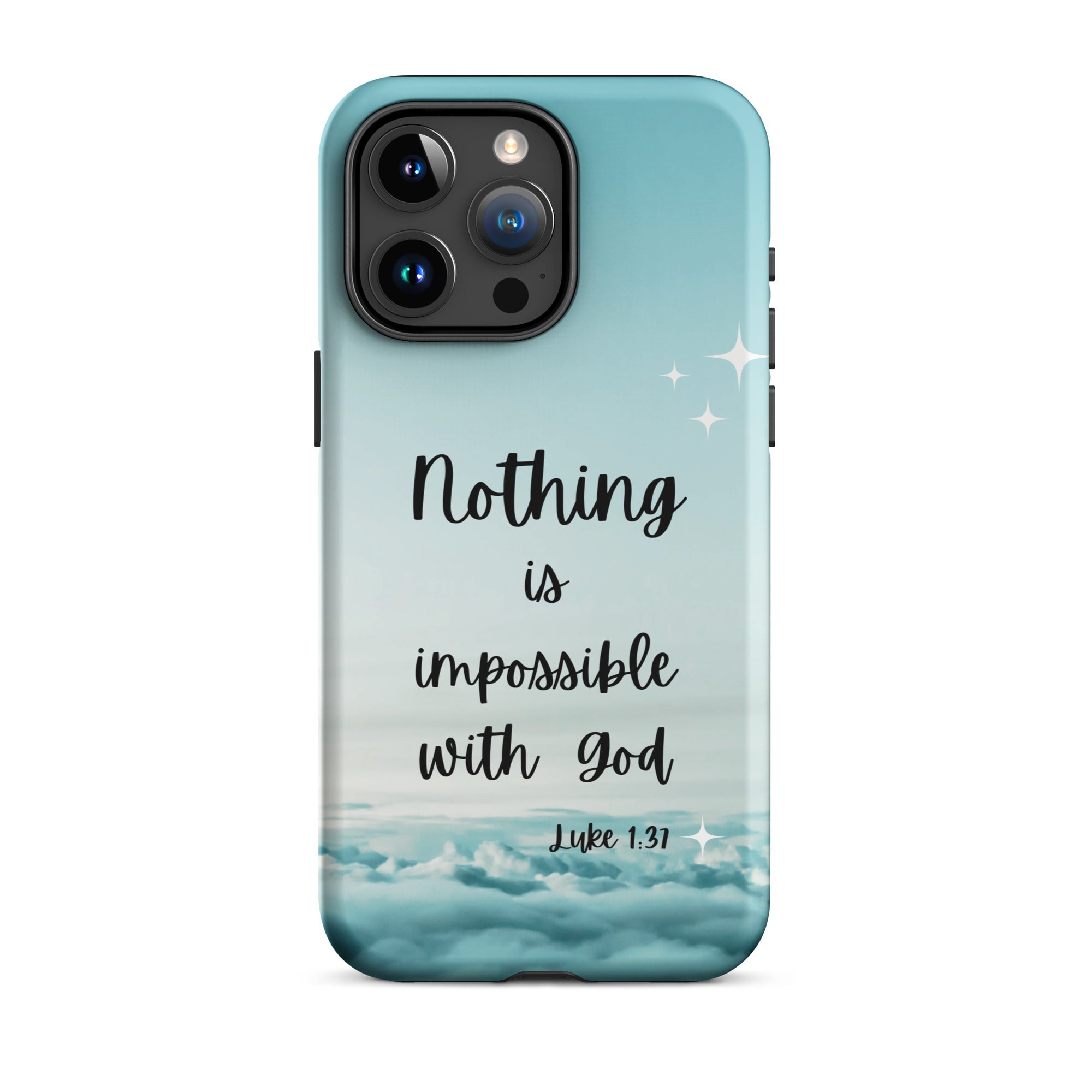 iPhone Case - Luke 1:37