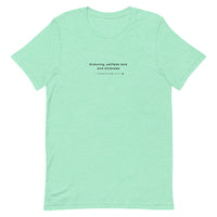 Unisex t-shirt - 1 Corinthians 13:4-7