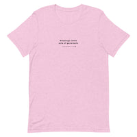 Unisex t-shirt - Proverbs 11:25