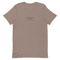 Unisex t-shirt - 2 Corinthians 4:18