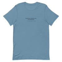 Unisex t-shirt - 1 Corinthians 13:4-7