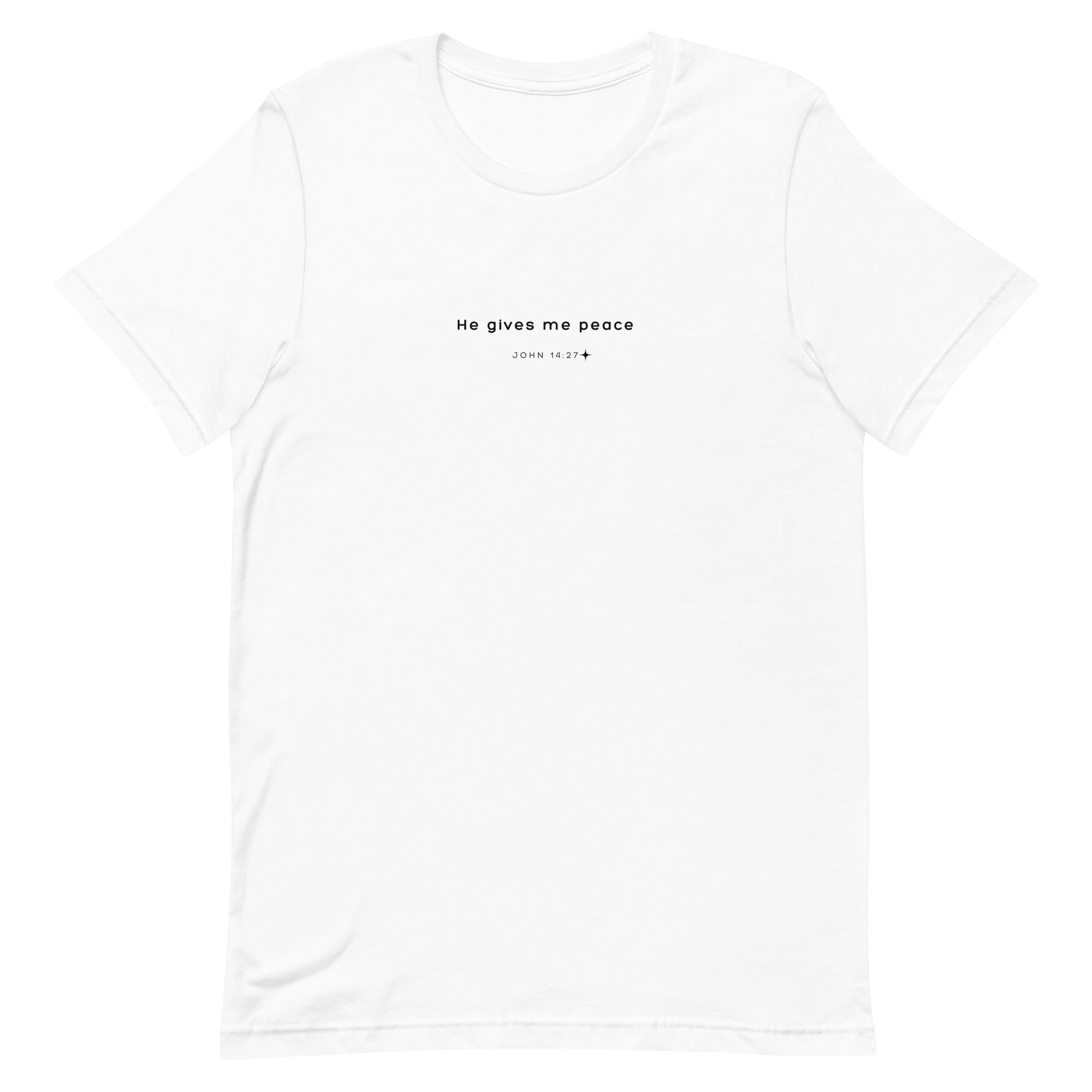 Unisex t-shirt - John 14:27