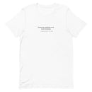 Unisex t-shirt - 1 Corinthians 13:4-7