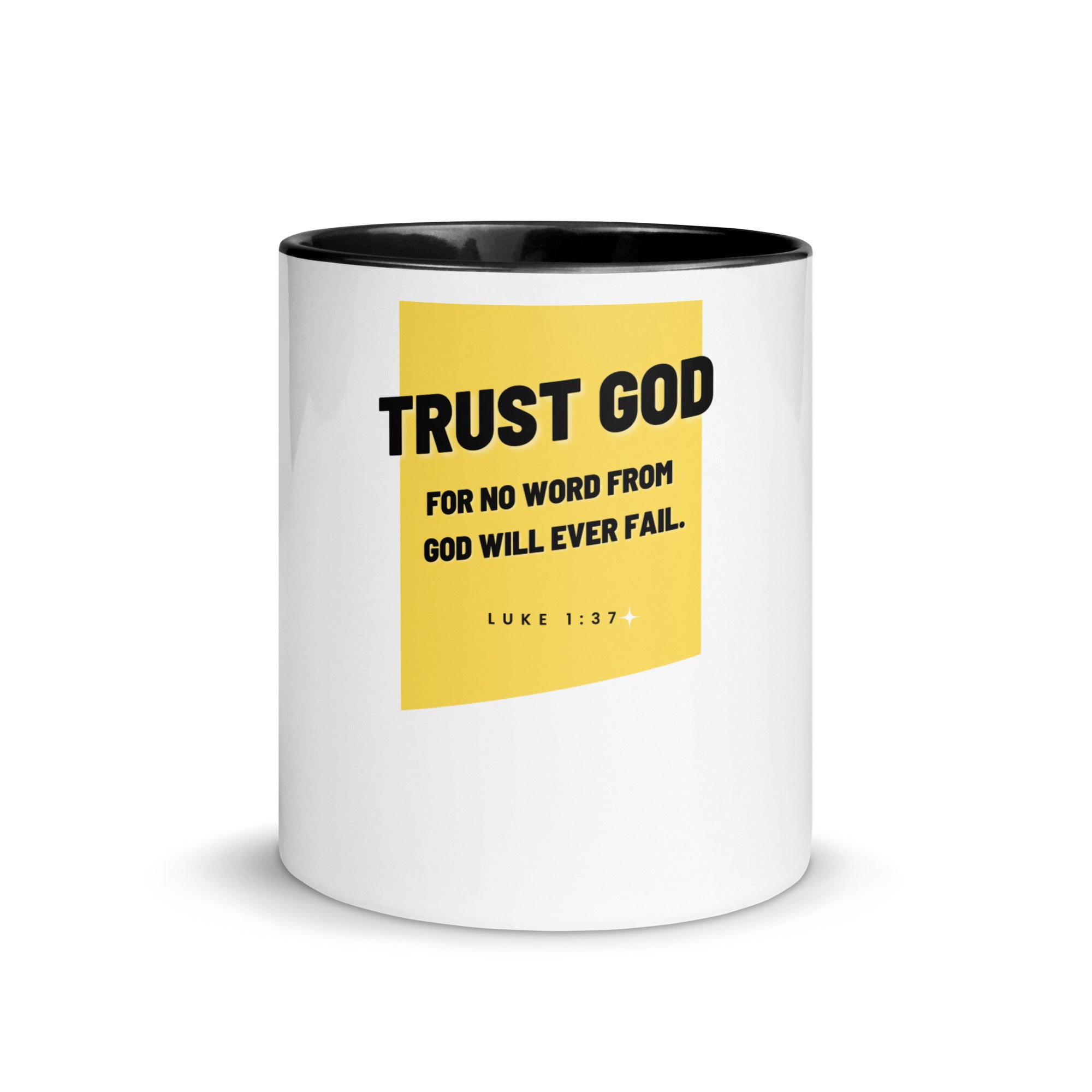 Mug with Color Inside - Luke 1:37