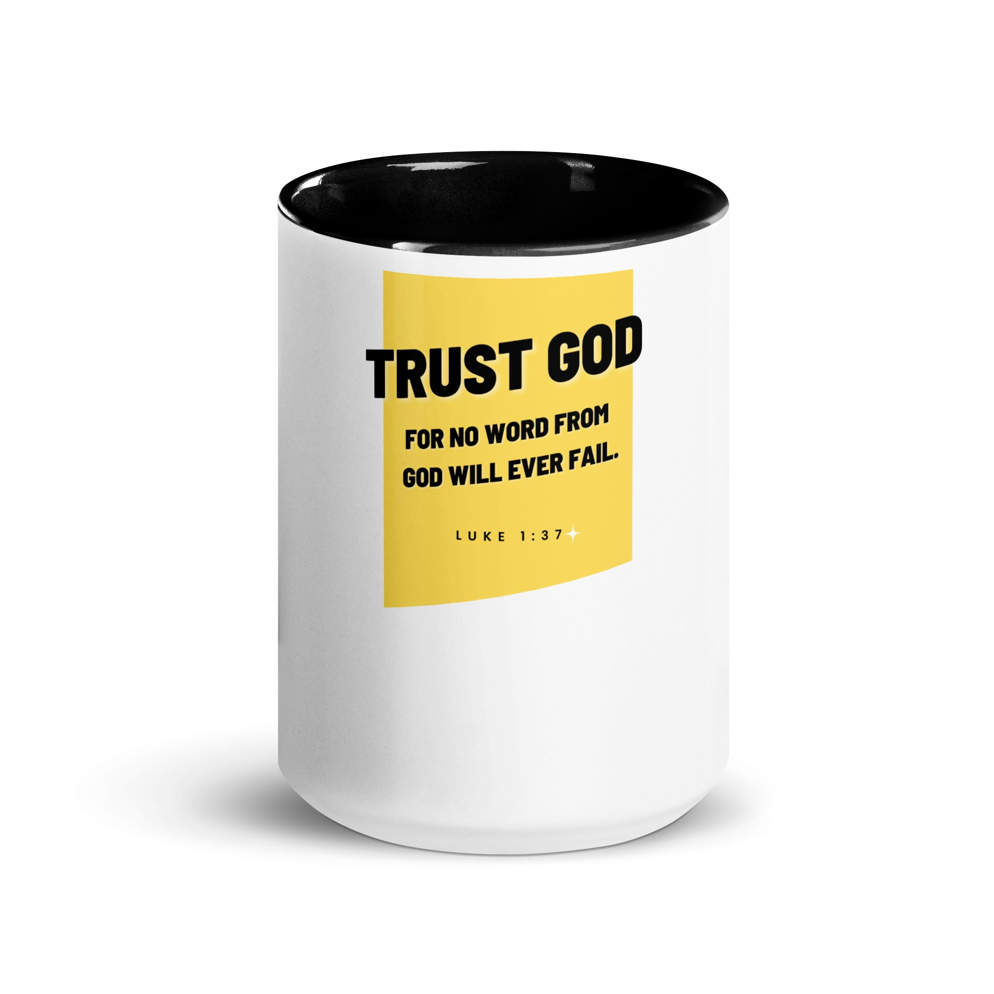 Mug with Color Inside - Luke 1:37