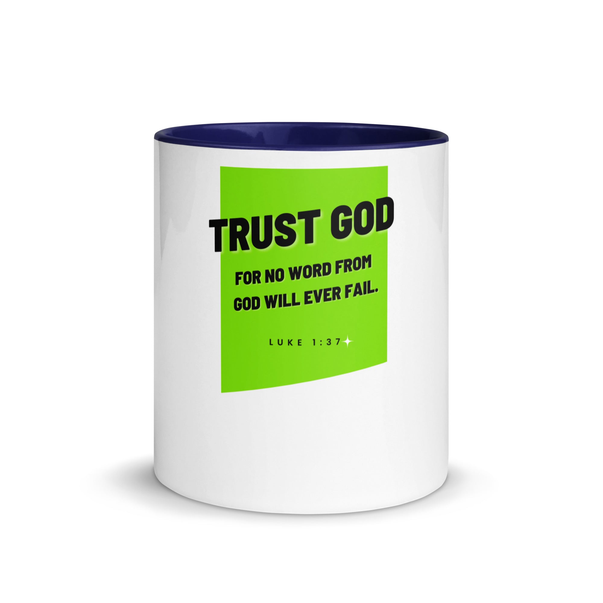 Mug with Color Inside - Luke 1:37