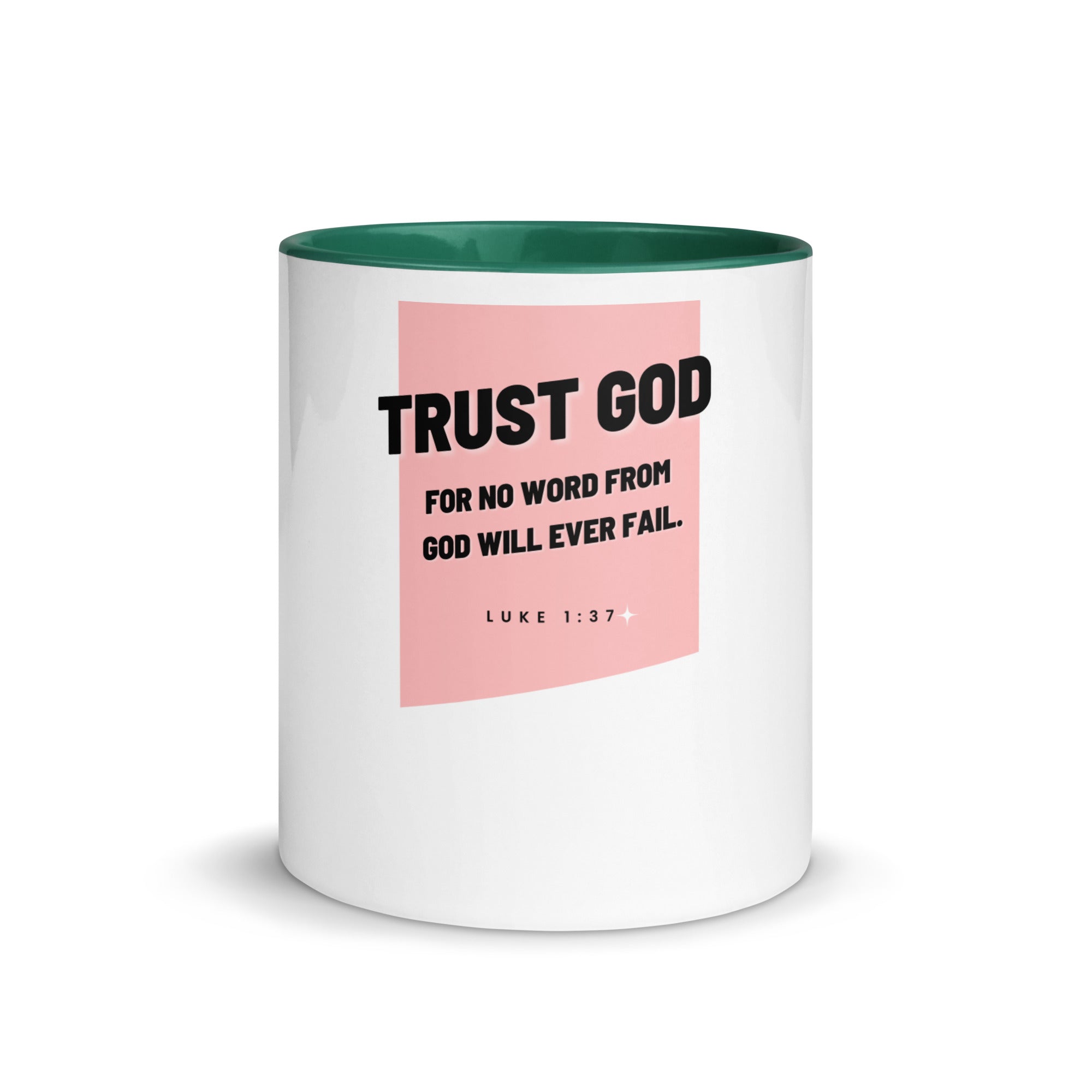 Mug with Color Inside - Luke 1:37