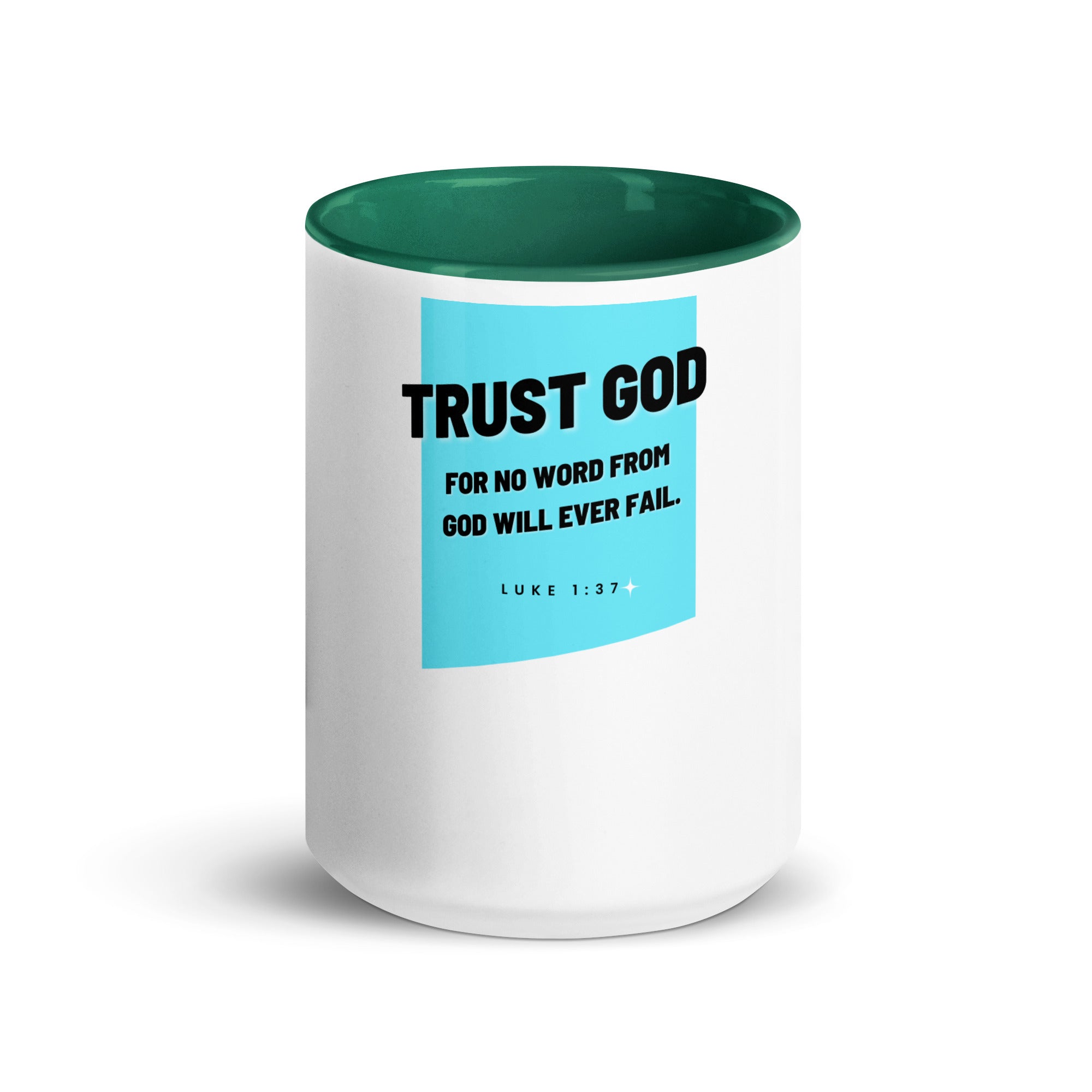 Mug with Color Inside - Luke 1:37