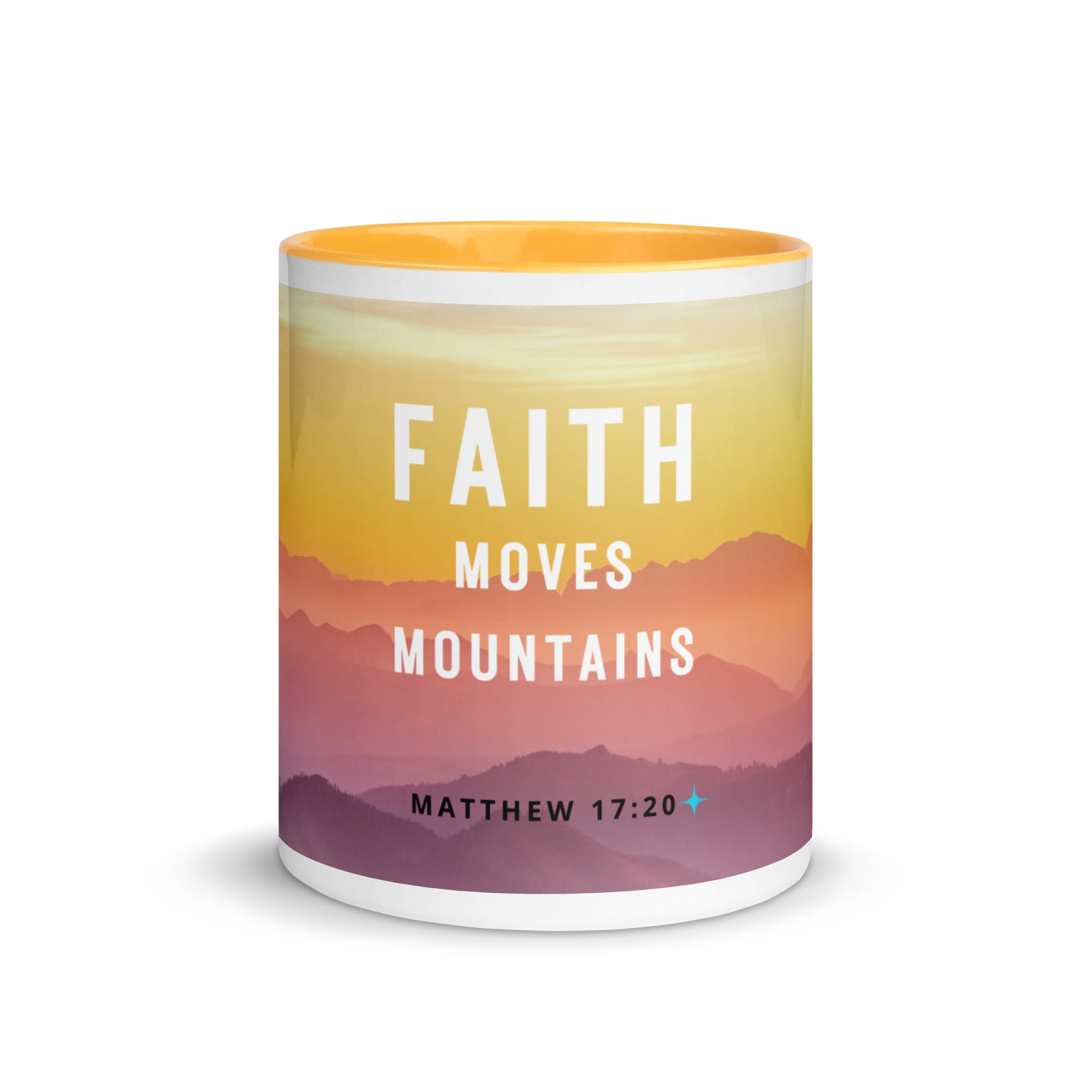 Mug with Color Inside - Matthew 17:20