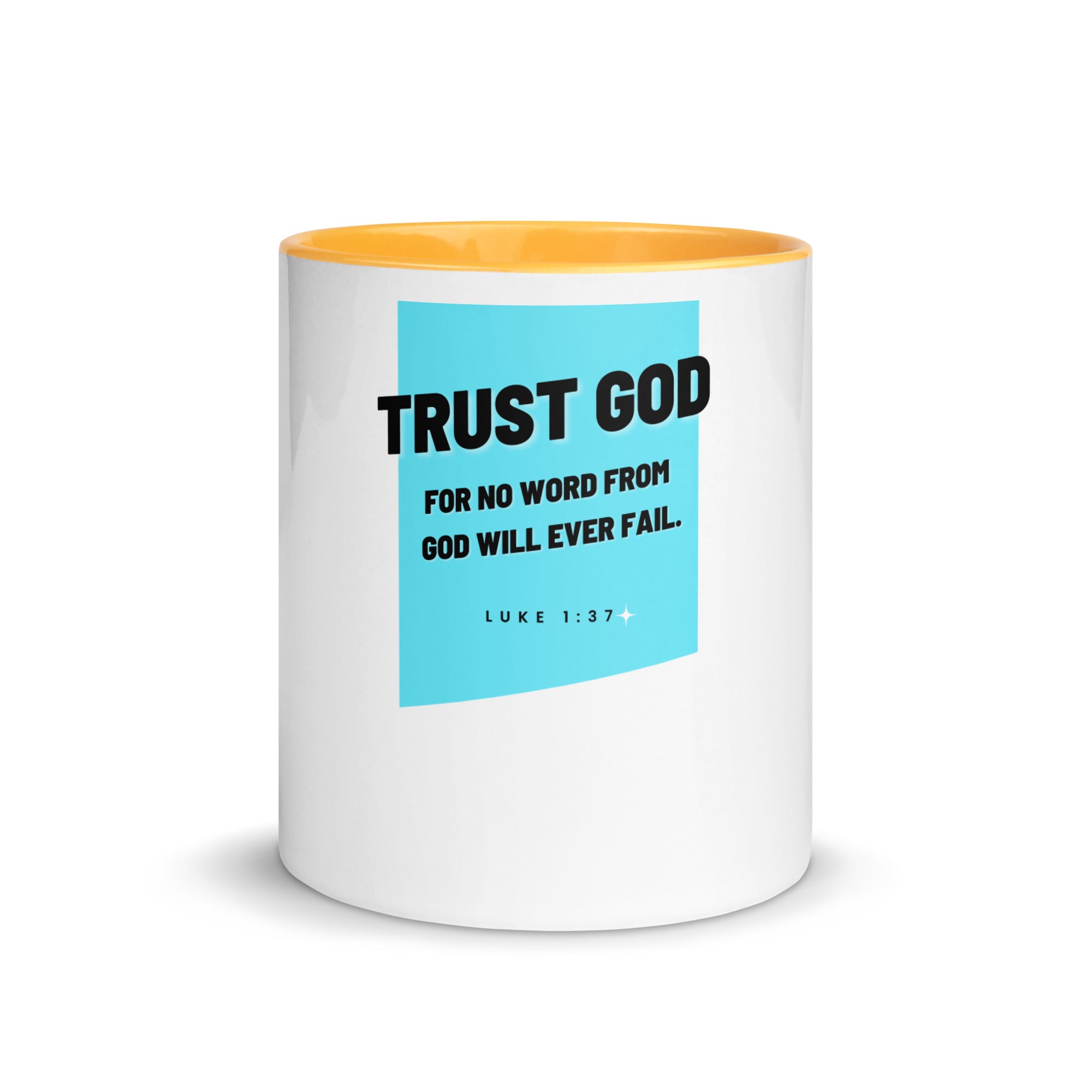 Mug with Color Inside - Luke 1:37