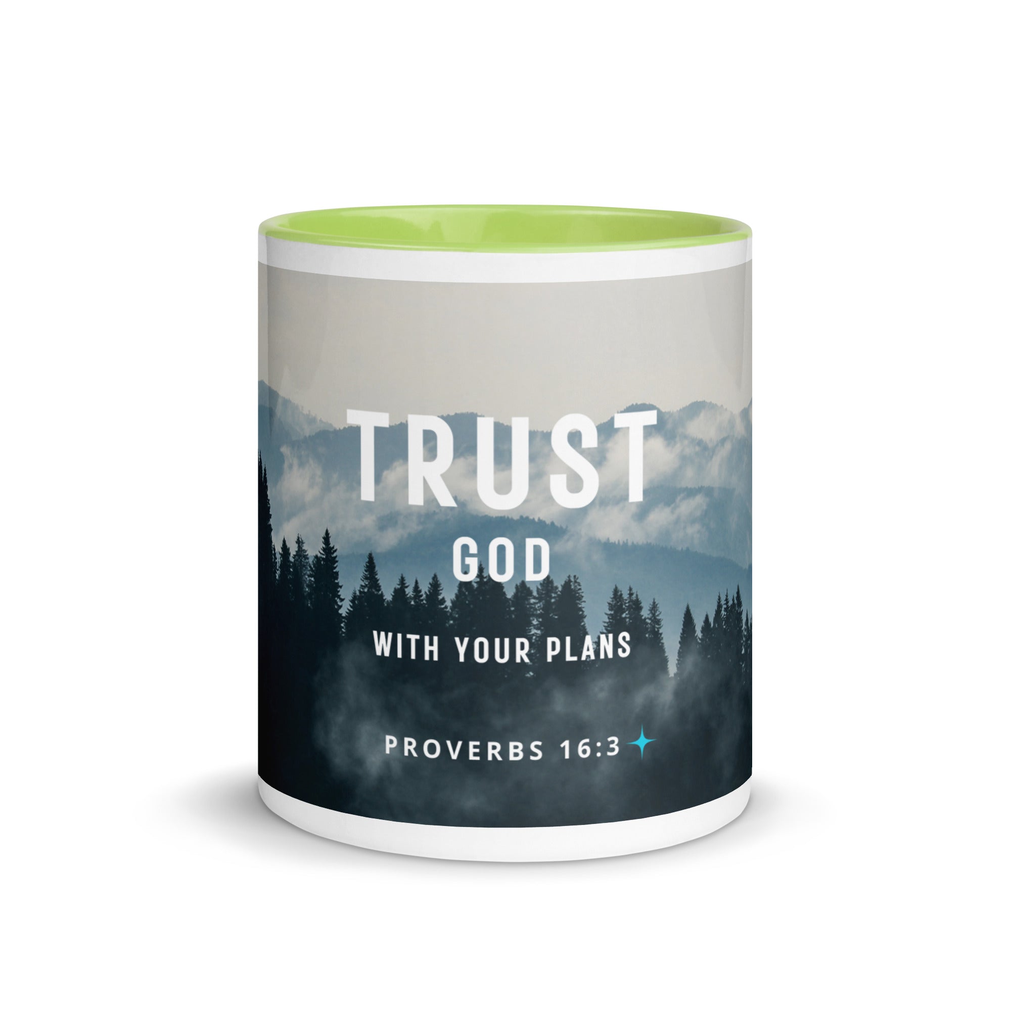 Mug with Color Inside - Proverbs 16:3