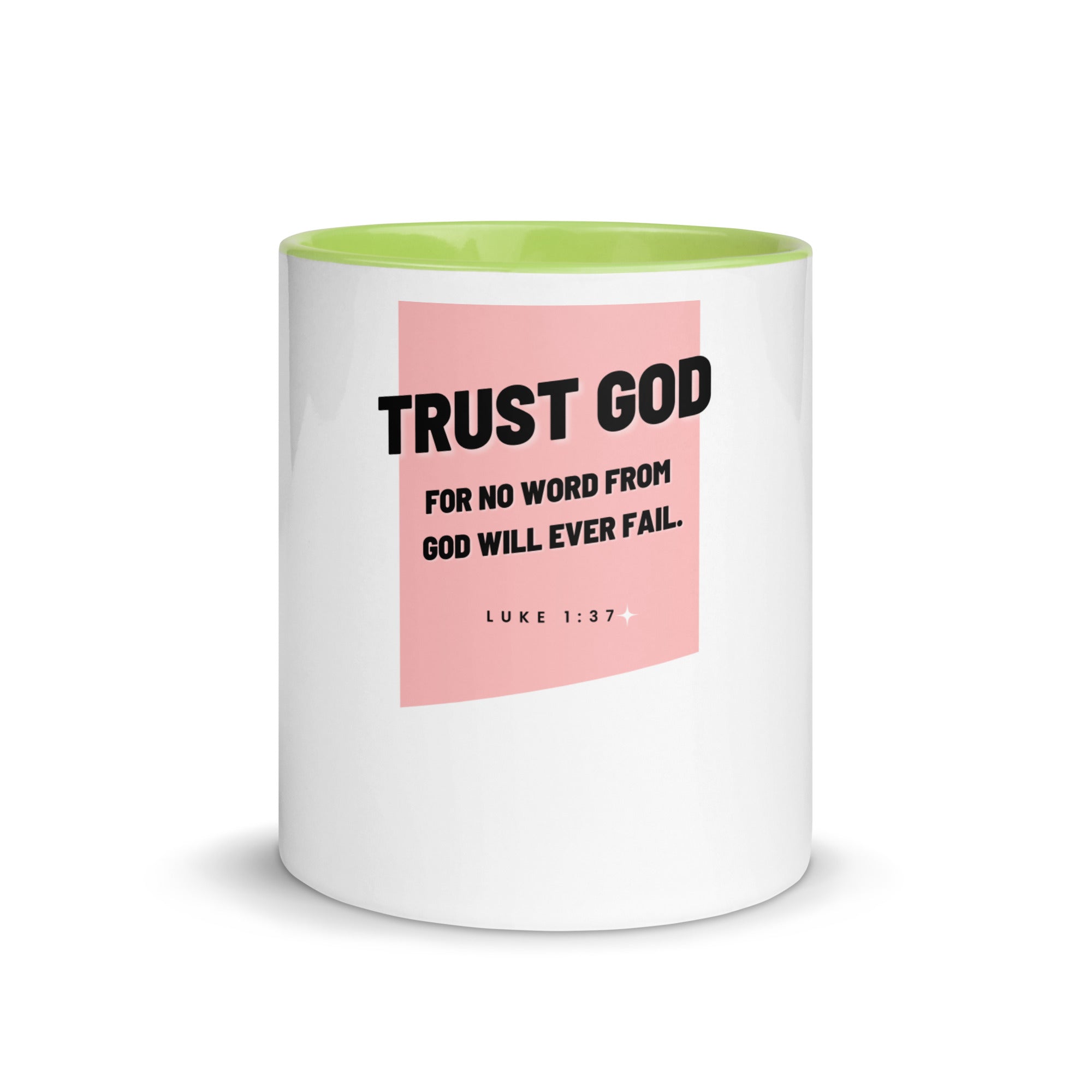 Mug with Color Inside - Luke 1:37