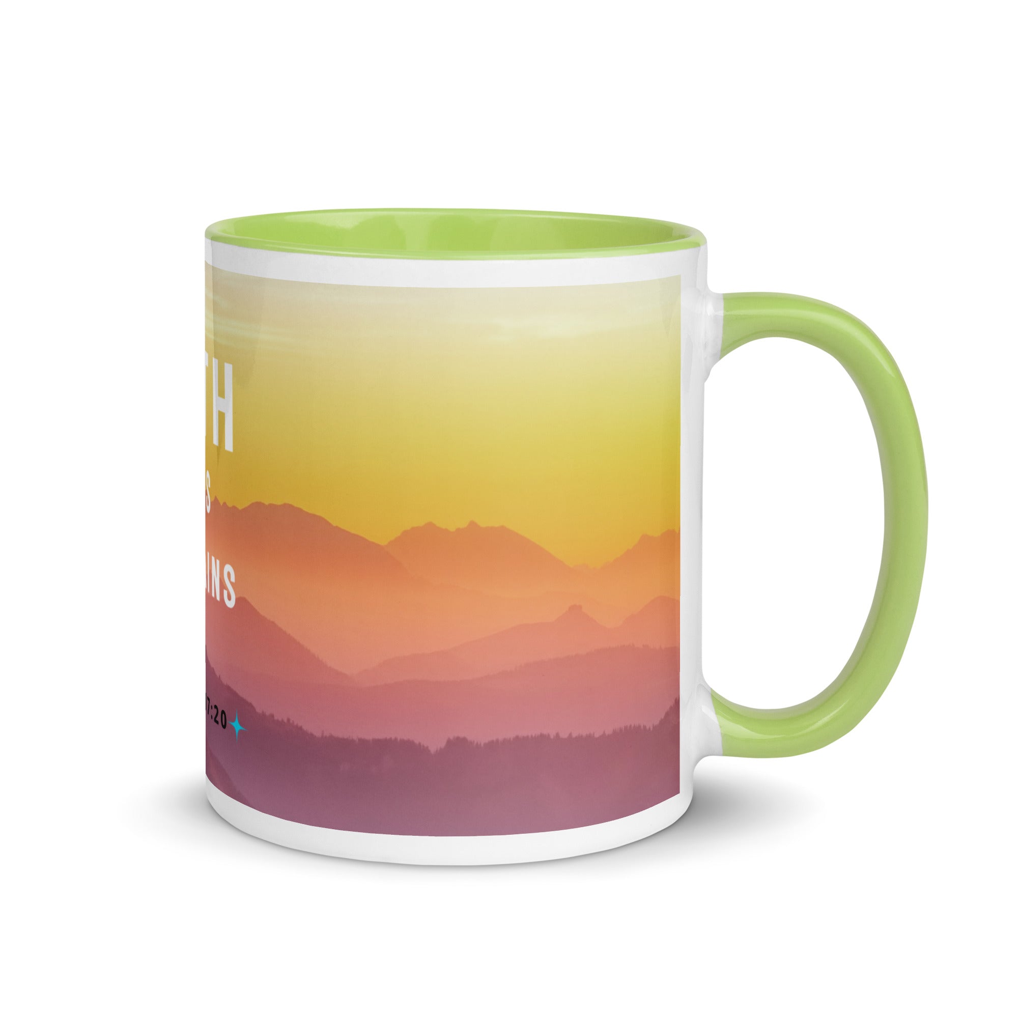 Mug with Color Inside - Matthew 17:20