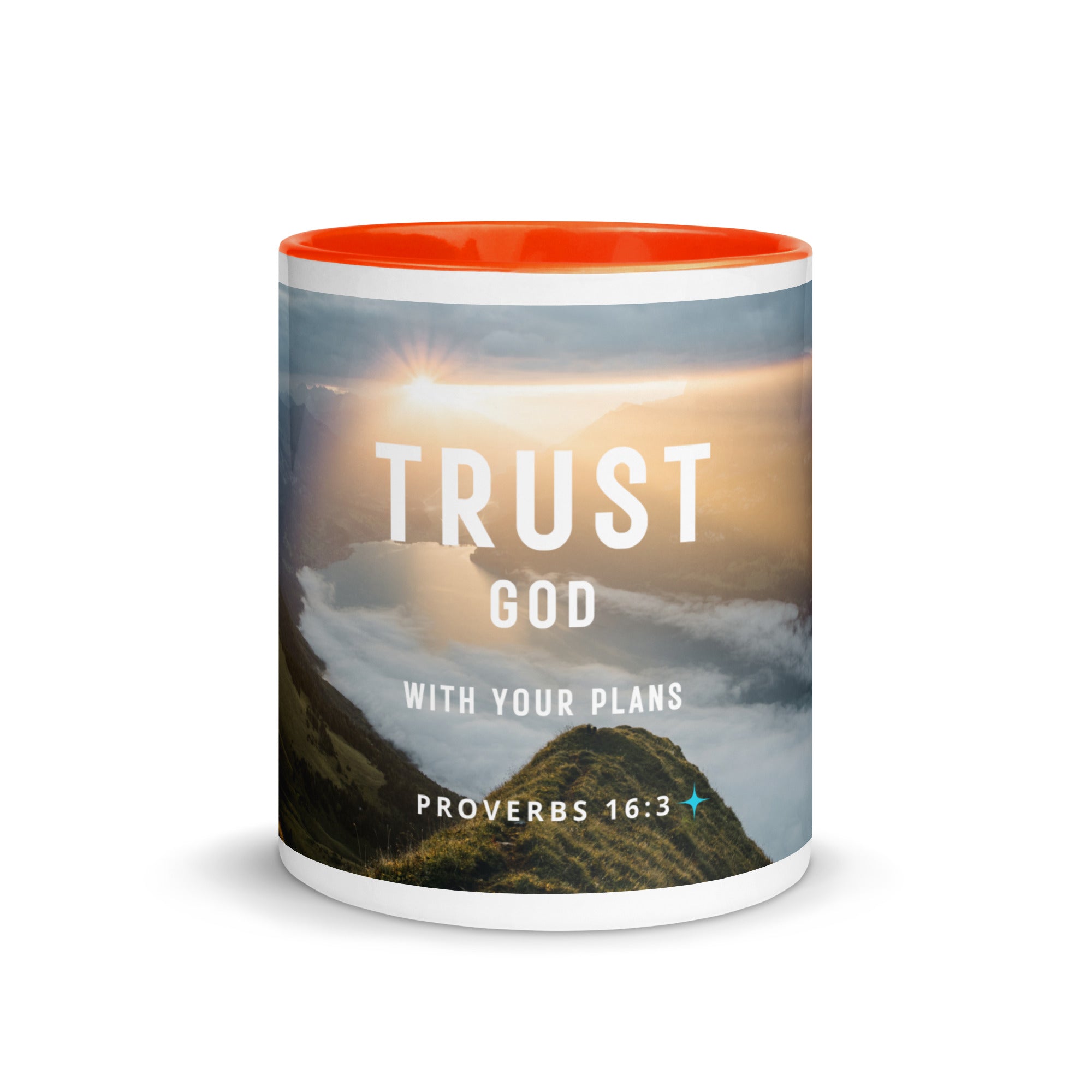 Mug with Color Inside - Proverbs 16:3