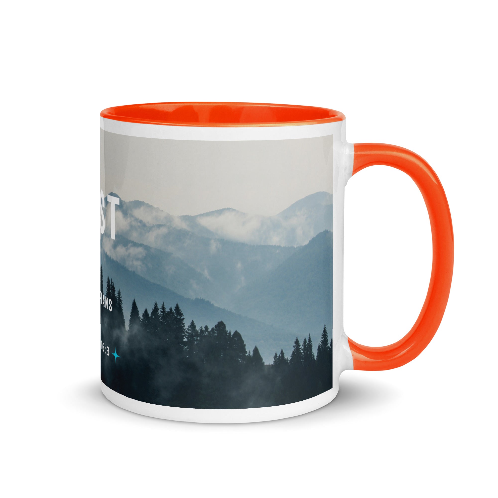 Mug with Color Inside - Proverbs 16:3