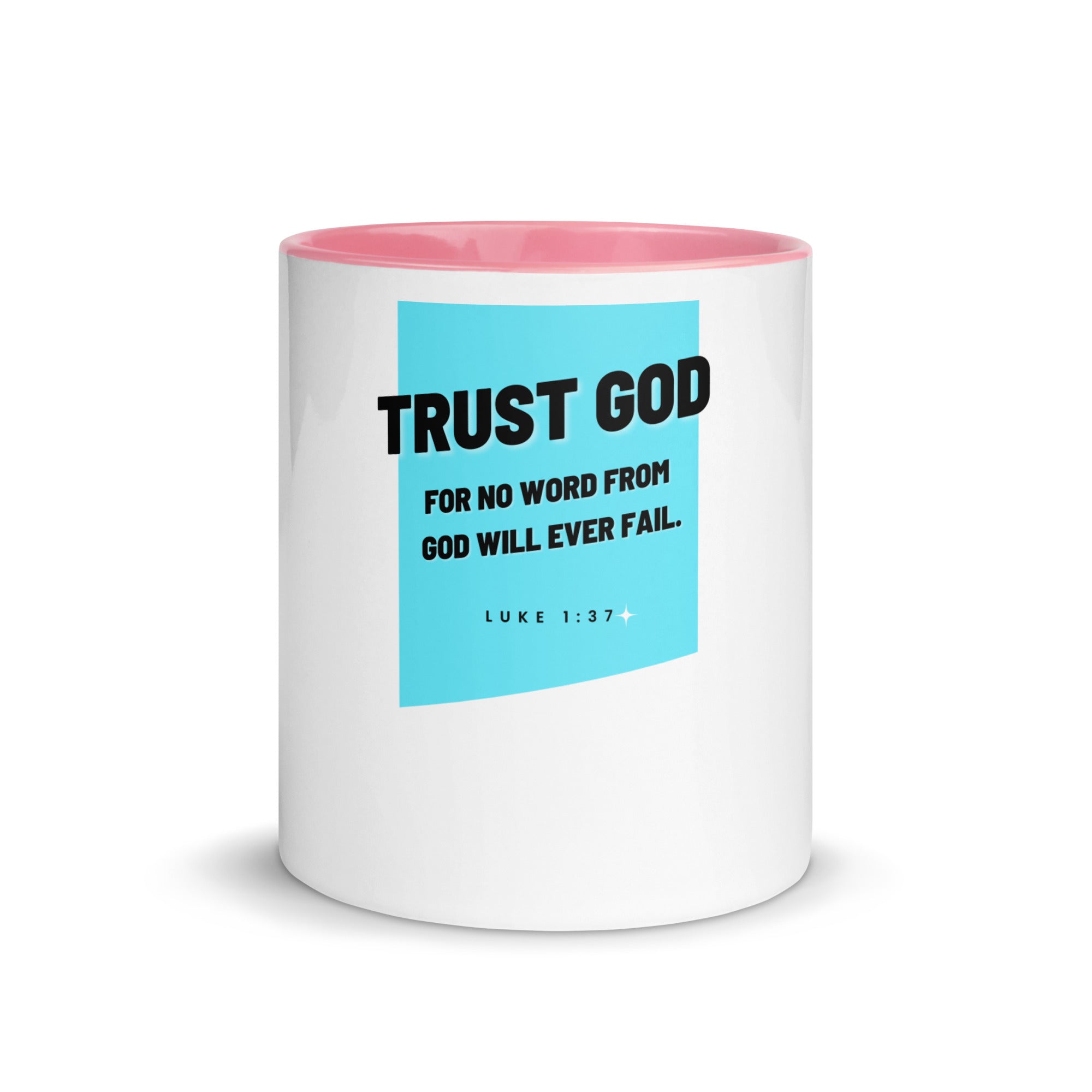 Mug with Color Inside - Luke 1:37