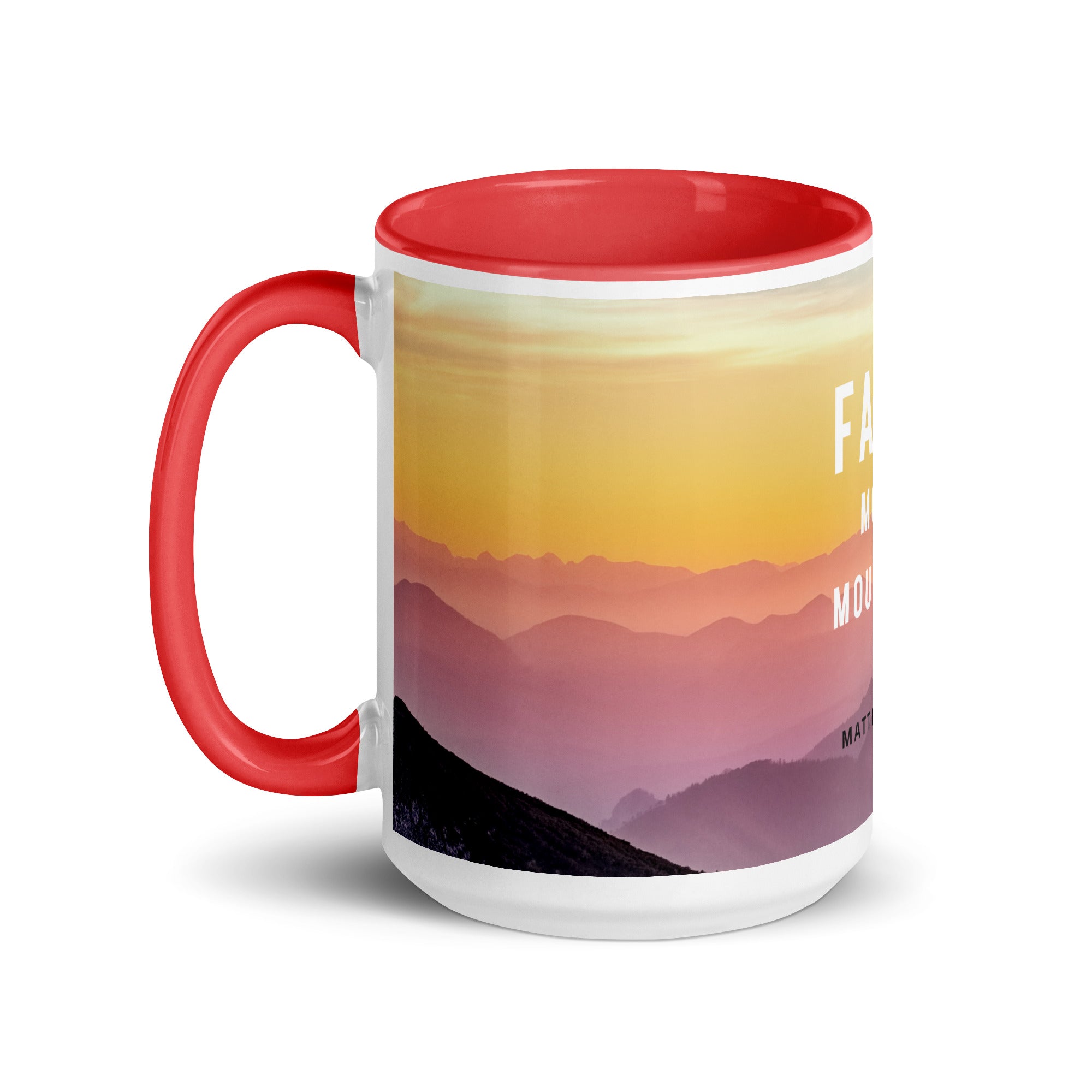 Mug with Color Inside - Matthew 17:20