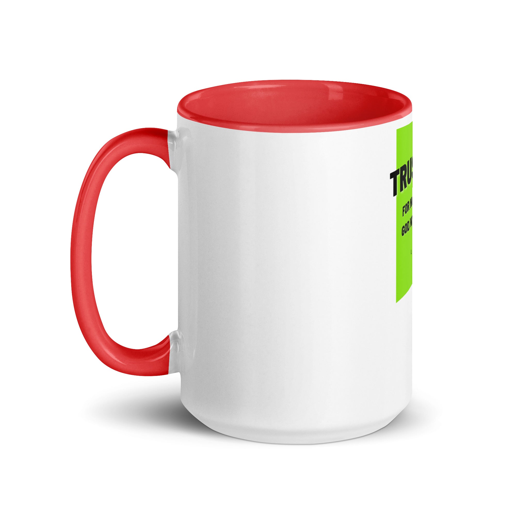 Mug with Color Inside - Luke 1:37