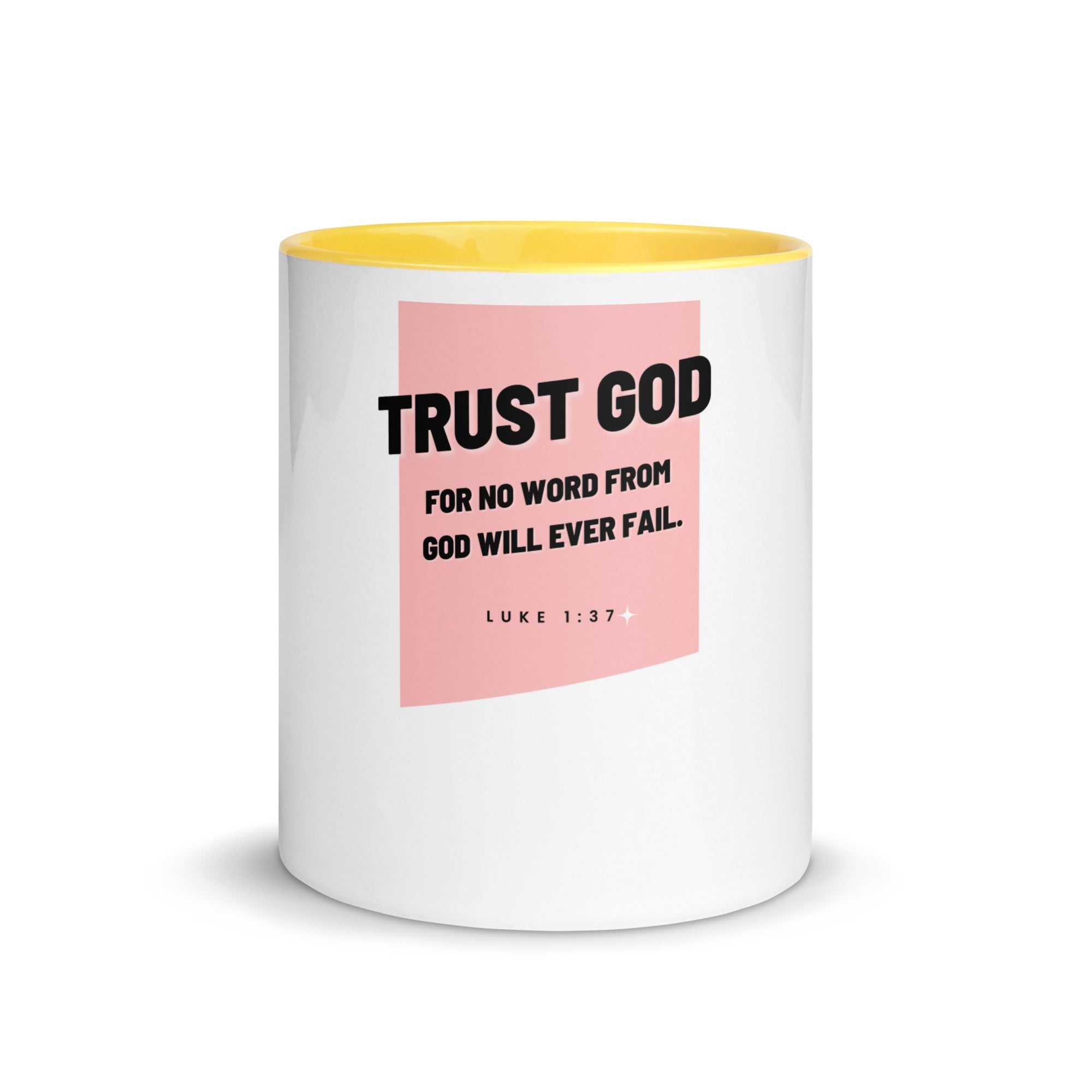 Mug with Color Inside - Luke 1:37