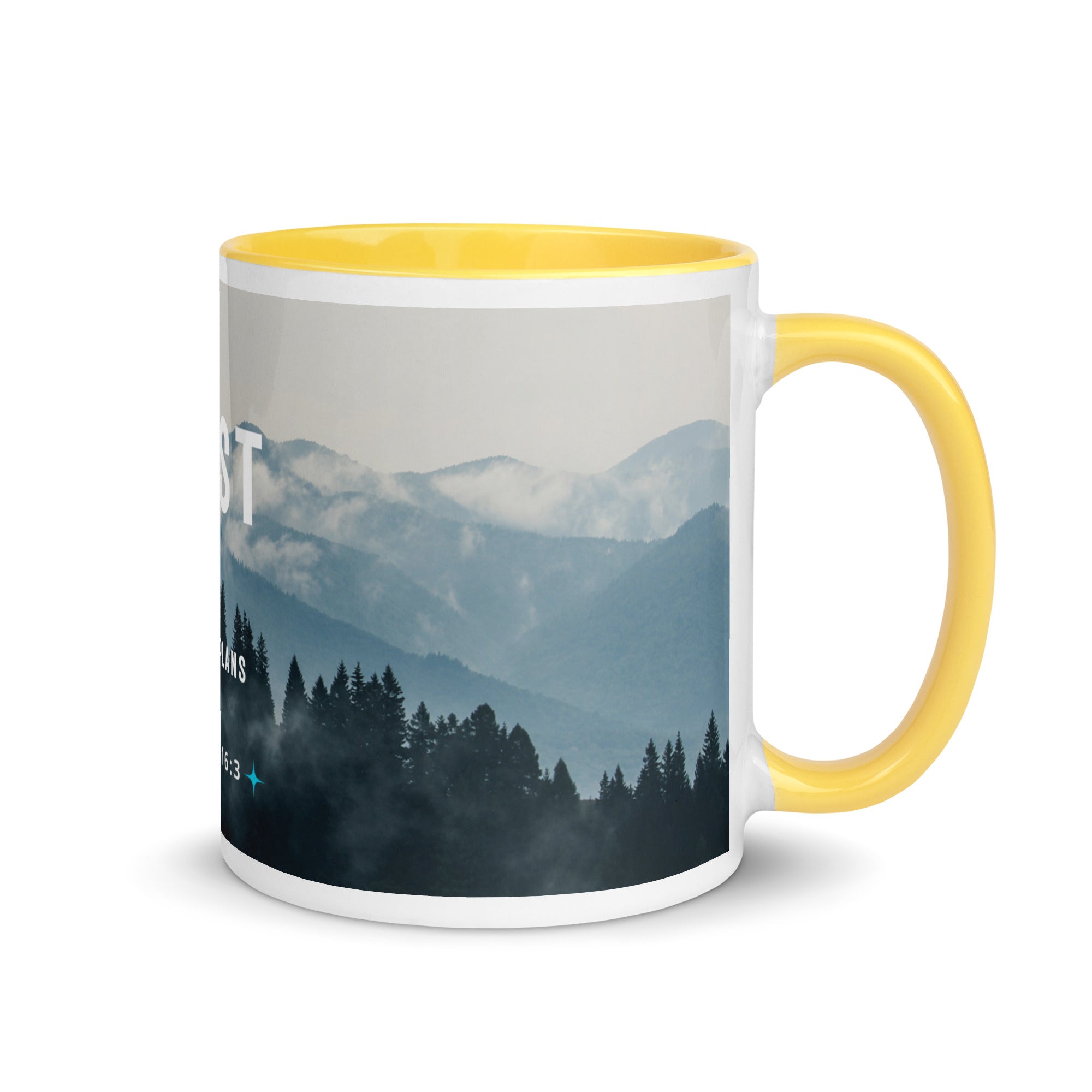 Mug with Color Inside - Proverbs 16:3