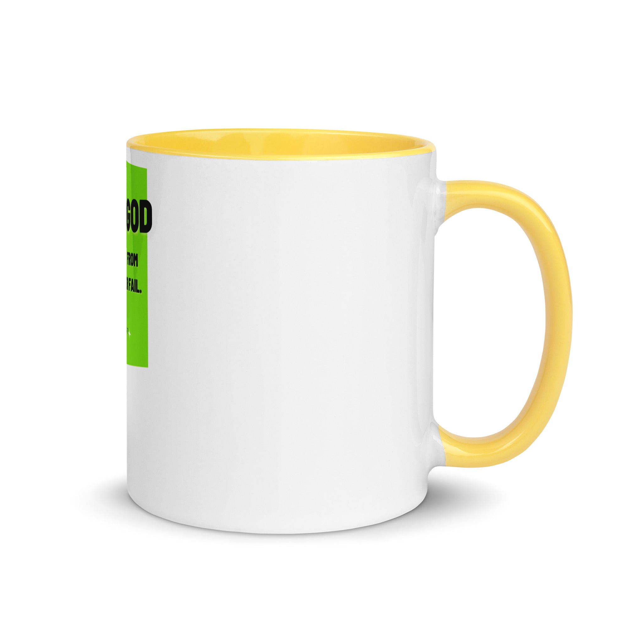 Mug with Color Inside - Luke 1:37