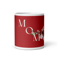 White glossy mug - love you Mom