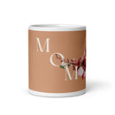 White glossy mug - love you Mom