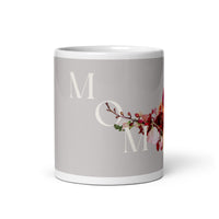 White glossy mug - love you Mom