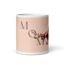 White glossy mug - love you Mom