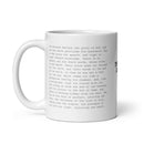 White glossy mug - Psalm 19