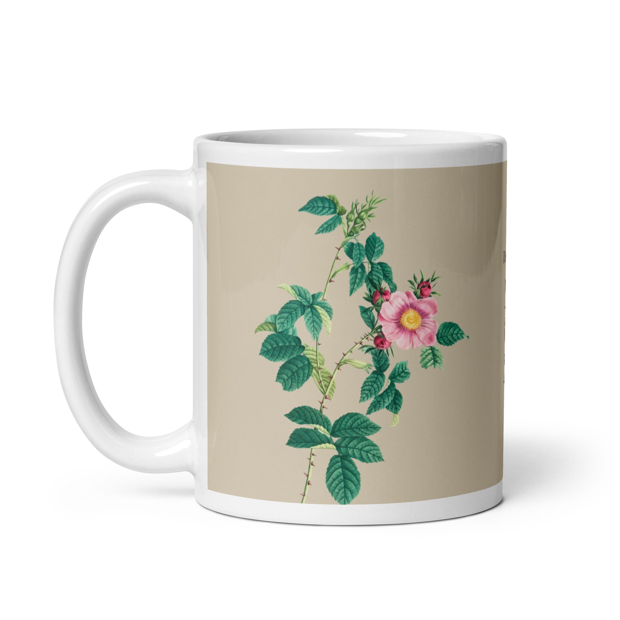 White glossy mug - the best Mom