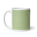 White glossy mug - love you Mom