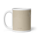 White glossy mug - love you Mom