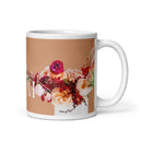 White glossy mug - love you Mom