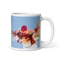 White glossy mug - love you Mom