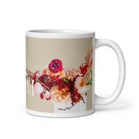 White glossy mug - love you Mom