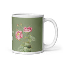 White glossy mug - love you Mom