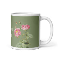 White glossy mug - love you Mom