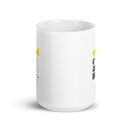 White glossy mug - Matthew 19:26