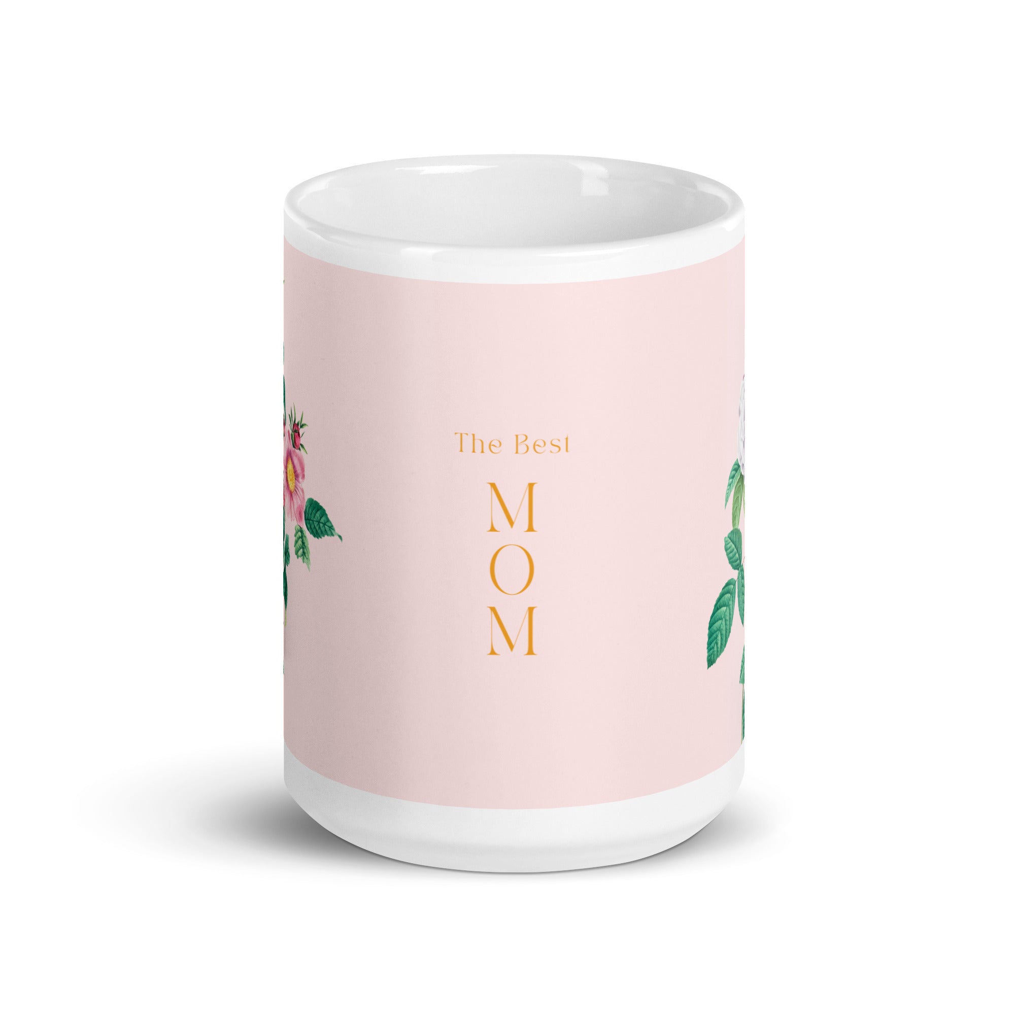 White glossy mug - the best Mom