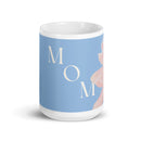 White glossy mug - love you Mom